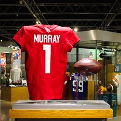 Hall of Fame receives artifacts from Kyler Murray's 'perfect' game.