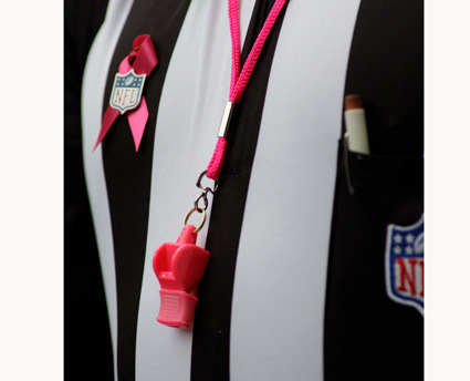 NFL's Breast Cancer Program Does Real Good