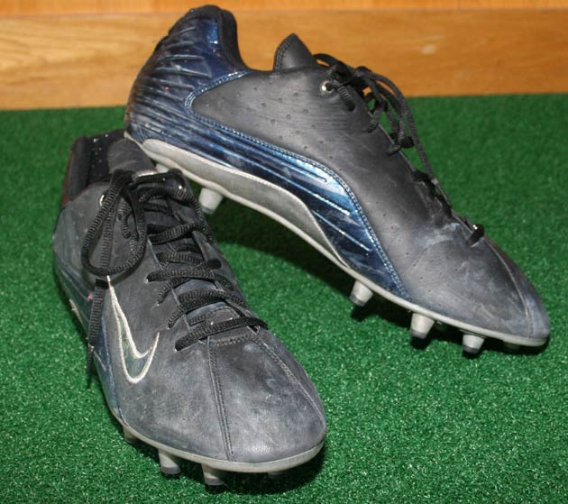 Shaun Alexander's shoes for TD record