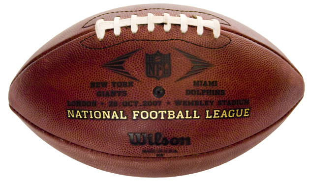 Wilson NFL Miami Dolphins American Football Ball Brown