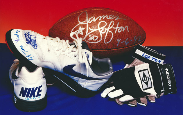 James Lofton Buffalo Bills Memorabilia, James Lofton Collectibles, Bills  Verified Signed James Lofton Photos