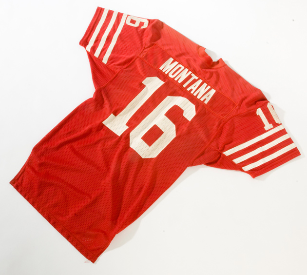 Joe Montana's 49ers jersey worn in Super Bowl XXIII sets record price