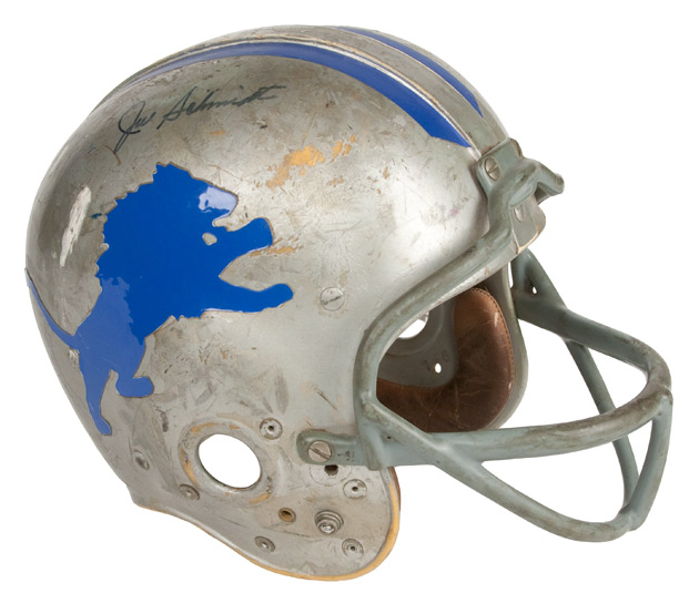 Joe Schmidt's helmet  Pro Football Hall of Fame