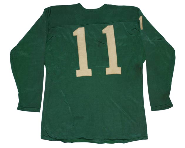 Norm Van Brocklin's jersey