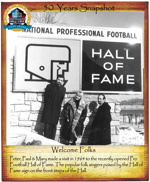 The Pro Football Hall of Fame celebrates 50 years