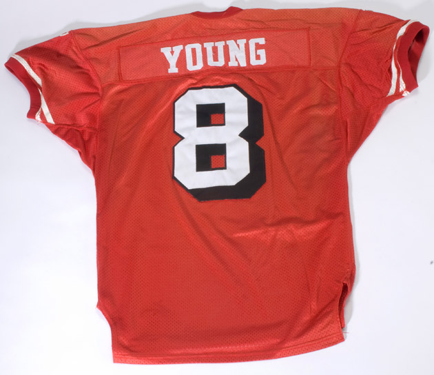 Steve Young's Super Bowl XXIX jersey