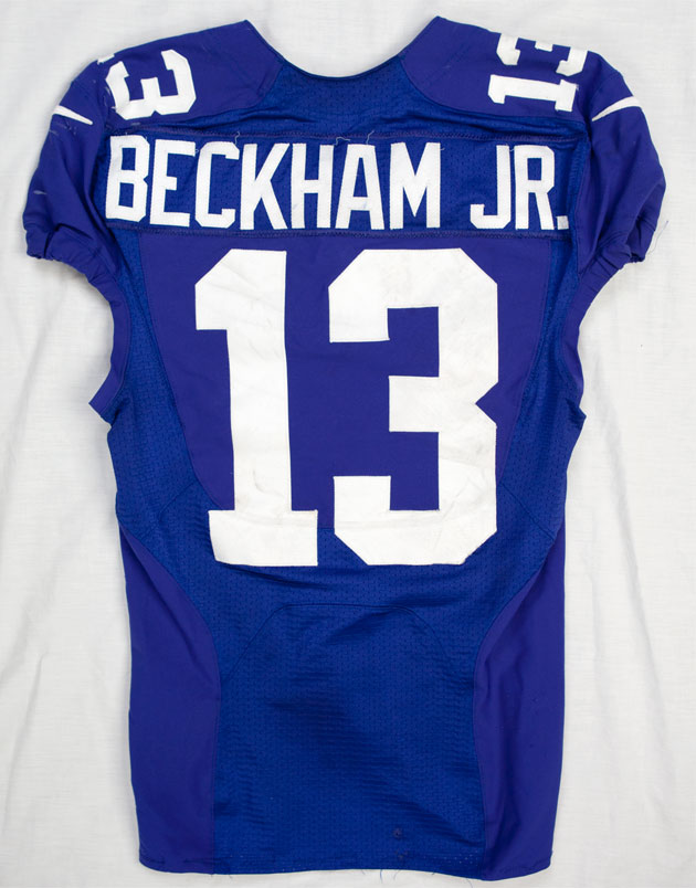 Beckham Jr.'s jersey from The Catch now in Hall of Fame