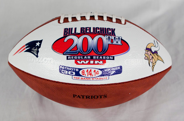 Patriots' Bill Belichick Earns 200th Career Regular-Season Victory