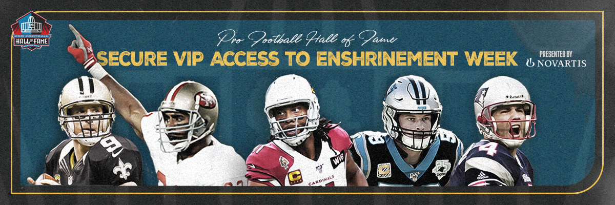 VIP ticket packages for 2026 Enshrinement are available now.